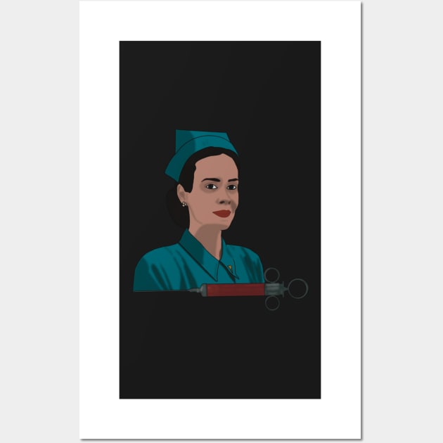 Nurse Ratched Wall Art by strayheartbja